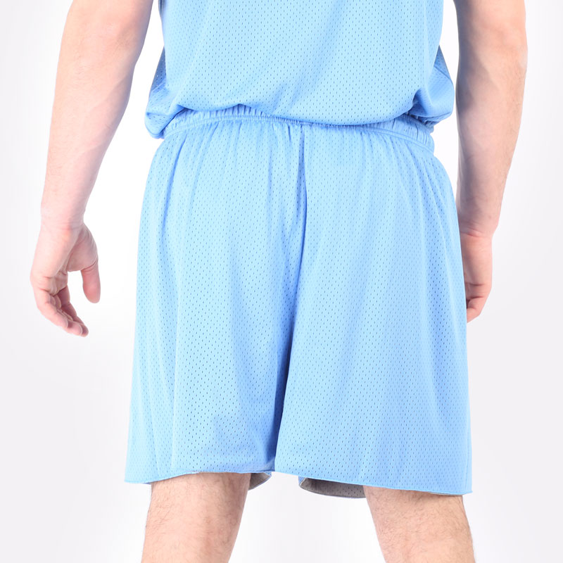 мужские серые шорты Hard Двухсторонние Hard grey/LT blue-2 - цена, описание, фото 8
